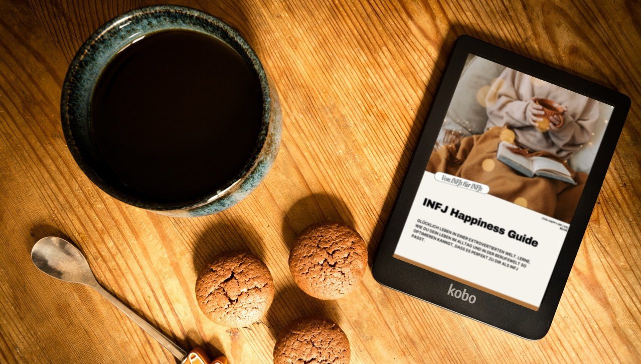 Erfahrungsberichte INFJ Happiness Guide Ebook on Tablet Reader