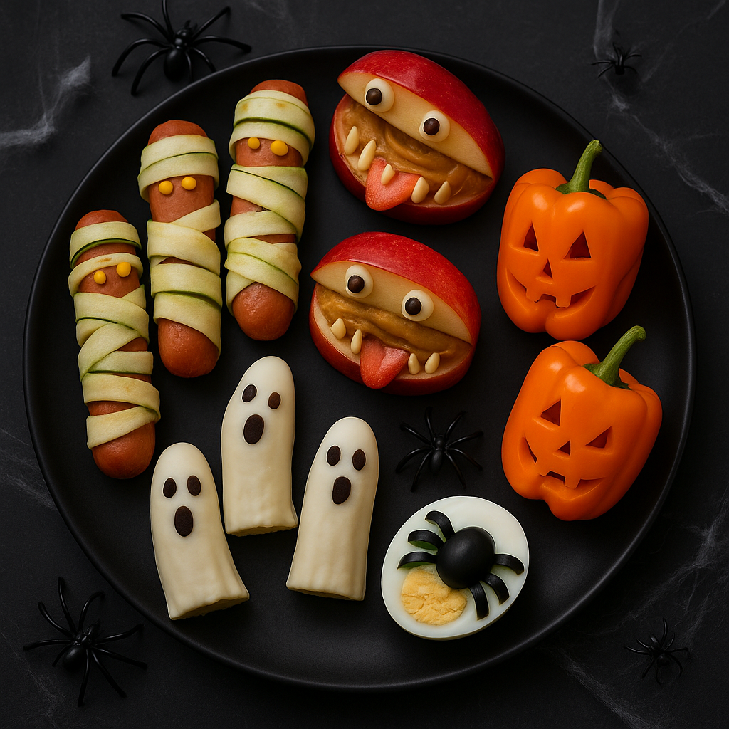 zuckerfreie halloween snacks für kinder