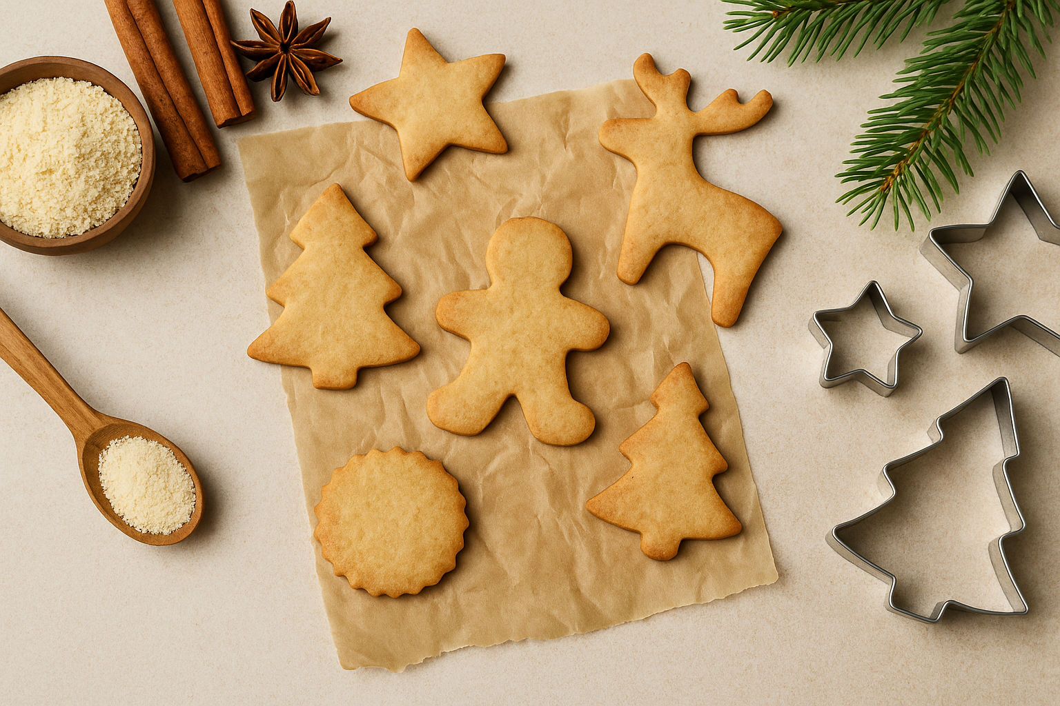 Zuckerfreie Plätzchen Weihnachten