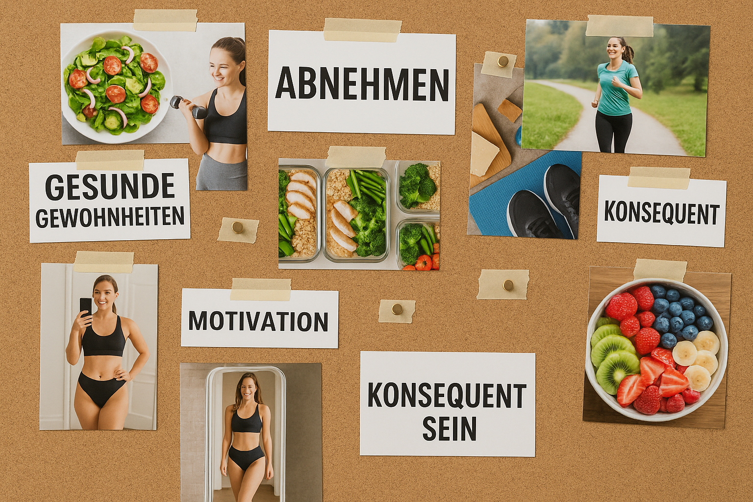 abnehm vision board ideen